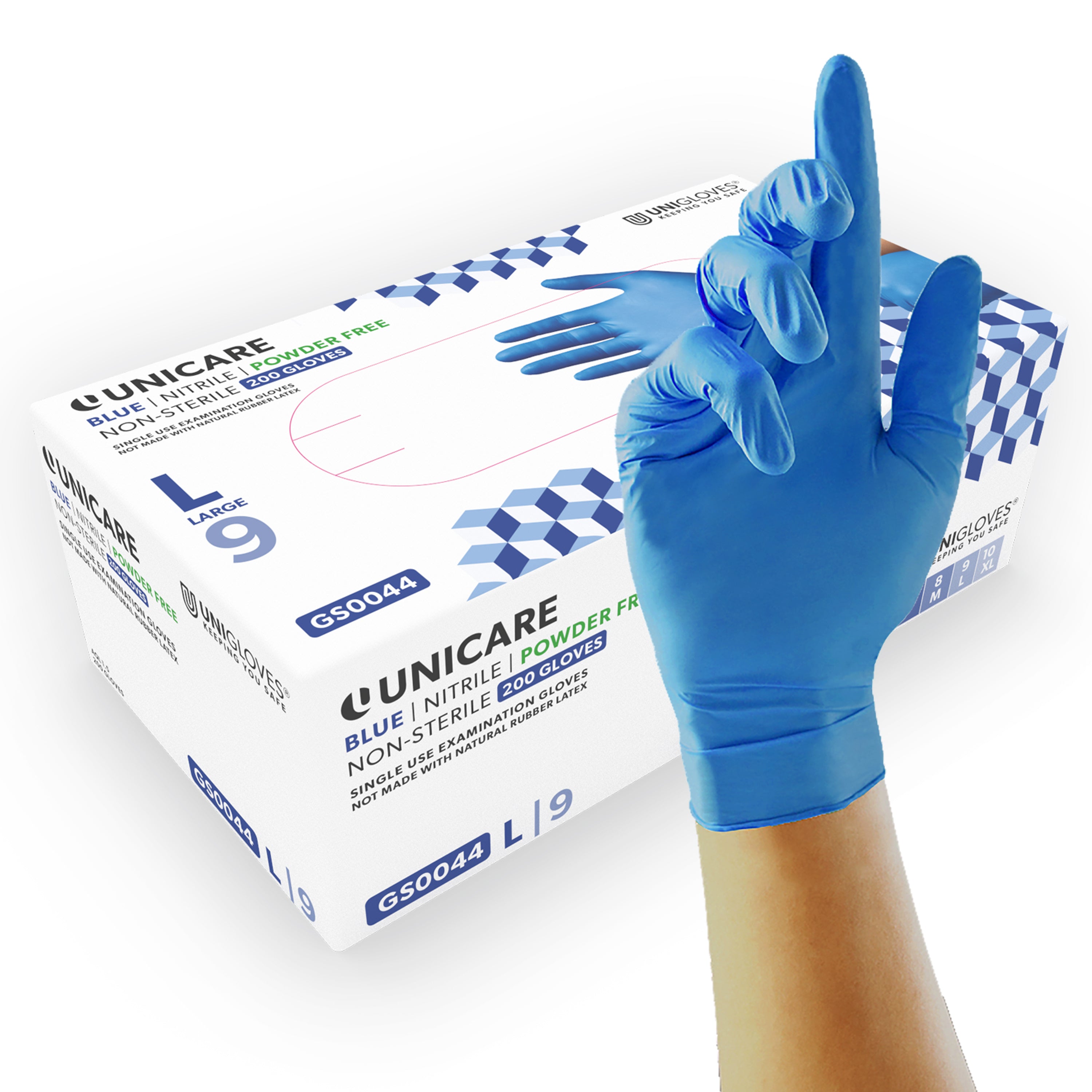 Unicare Soft Blue Nitrile